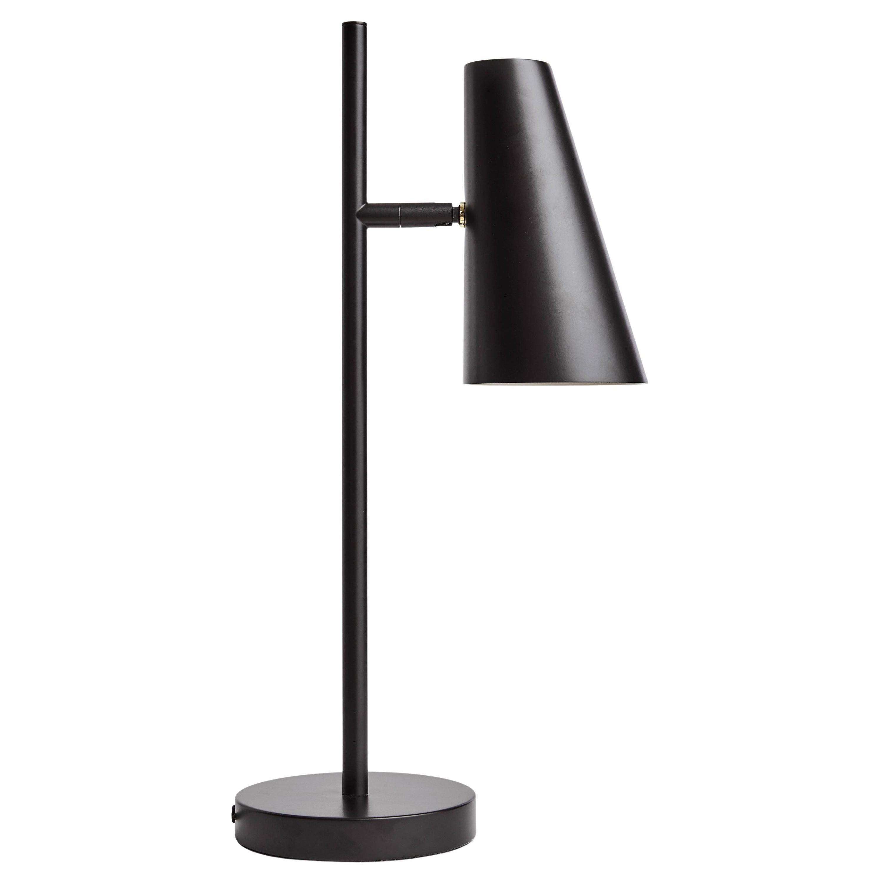 Black Cono Table Lamp by Benny Frandsen For Sale at 1stDibs