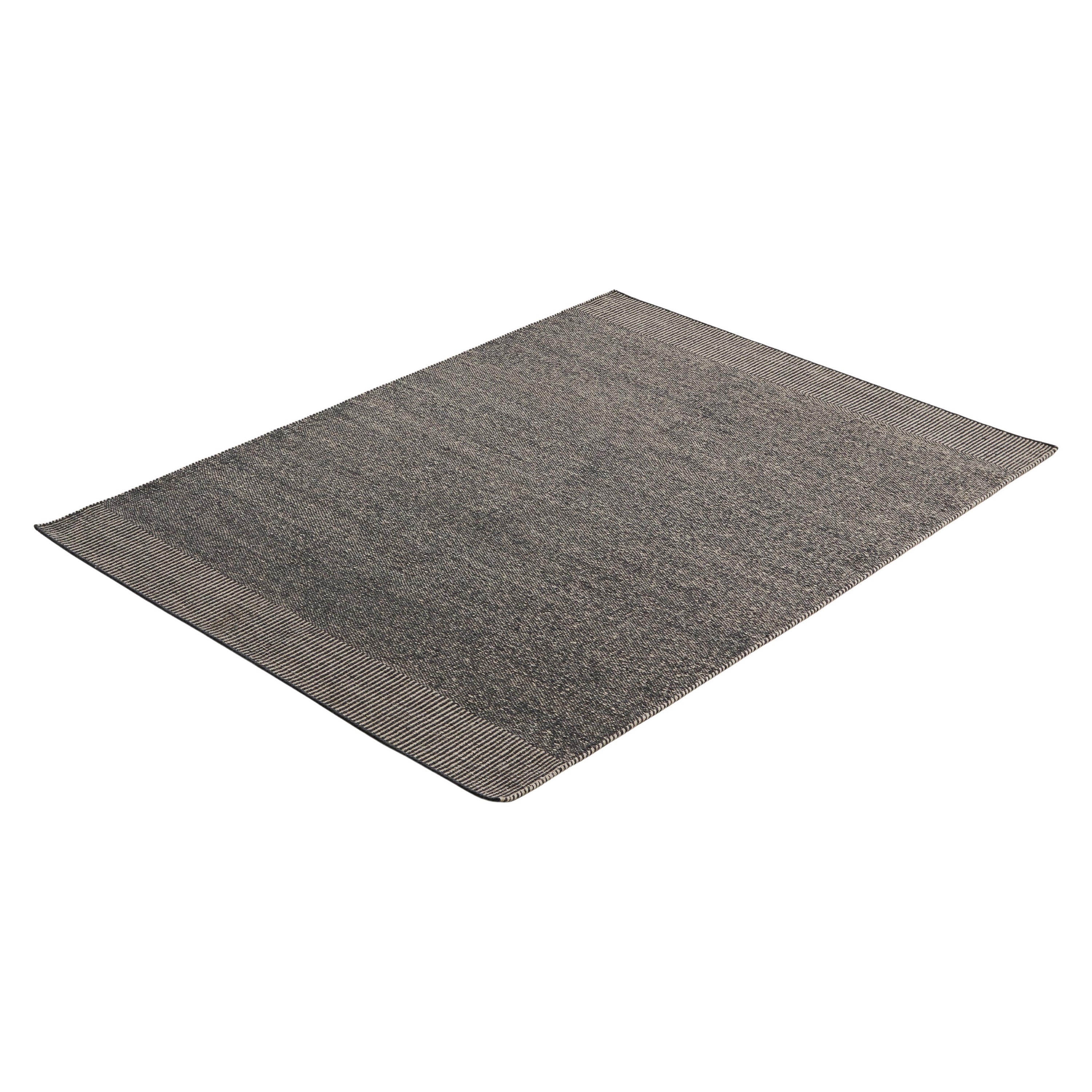 Grand tapis gris Rombo de Studio MLR