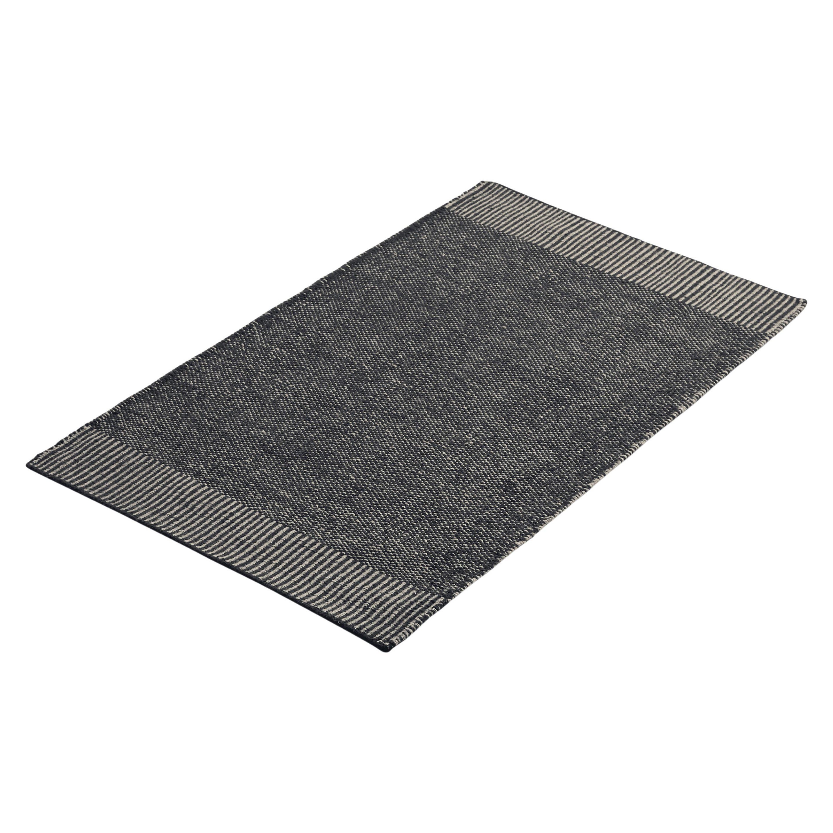 Small Grey Rombo Rug by Studio MLR For Sale