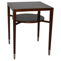 Mesa auxiliar moderna de caoba by Bolier & Company