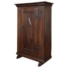 19th Century Swedish Rustic Armoire ~ Bonnetiere ~ Cabinet