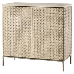 Carved Woven Credenza