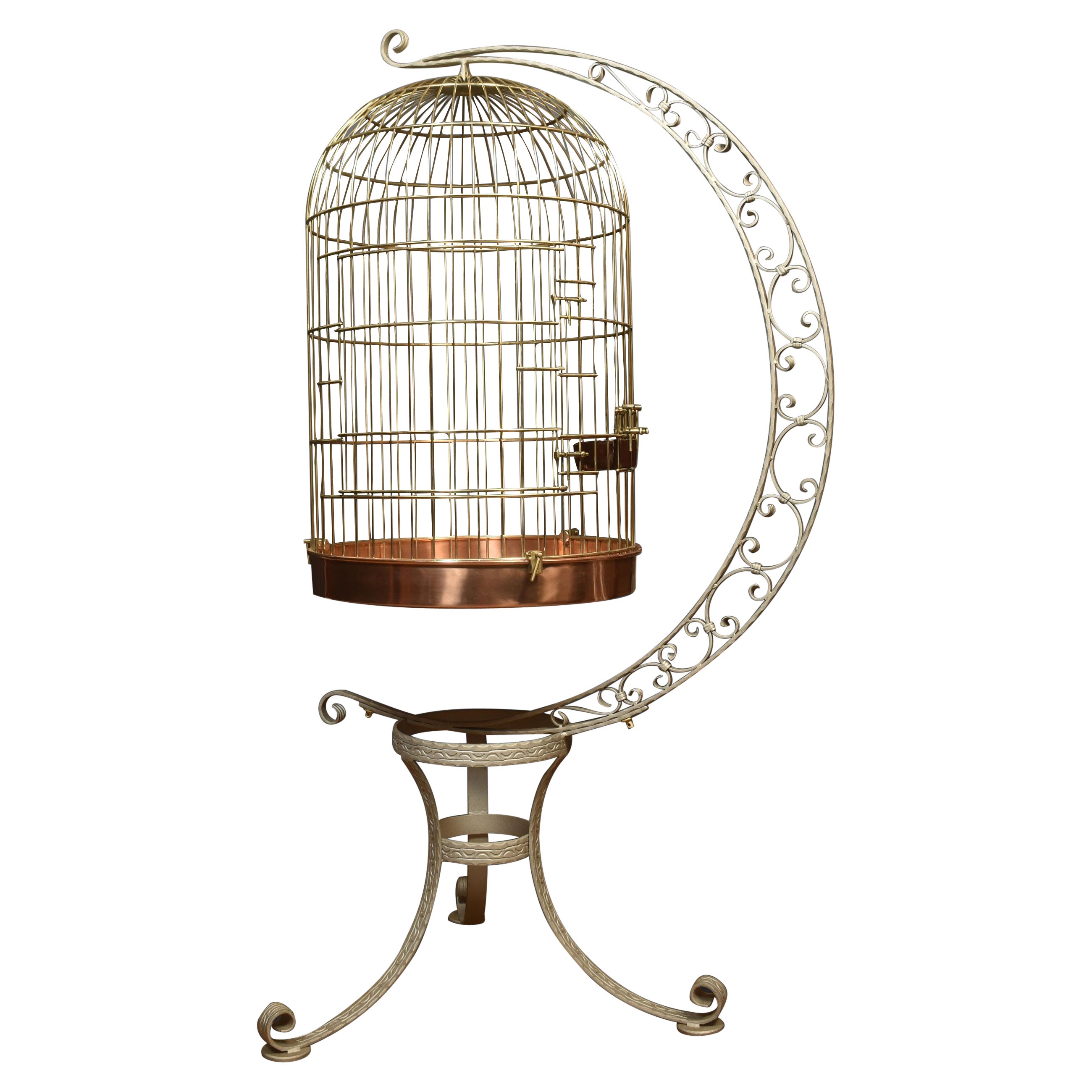 Substantial Bird Cage For Sale
