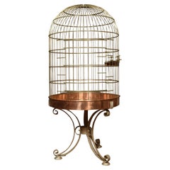 Vintage Substantial Bird Cage