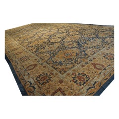 Early 20th Century Indian Lahore Carpet ( 17'3" x 37'4" - 525 x 1138 )