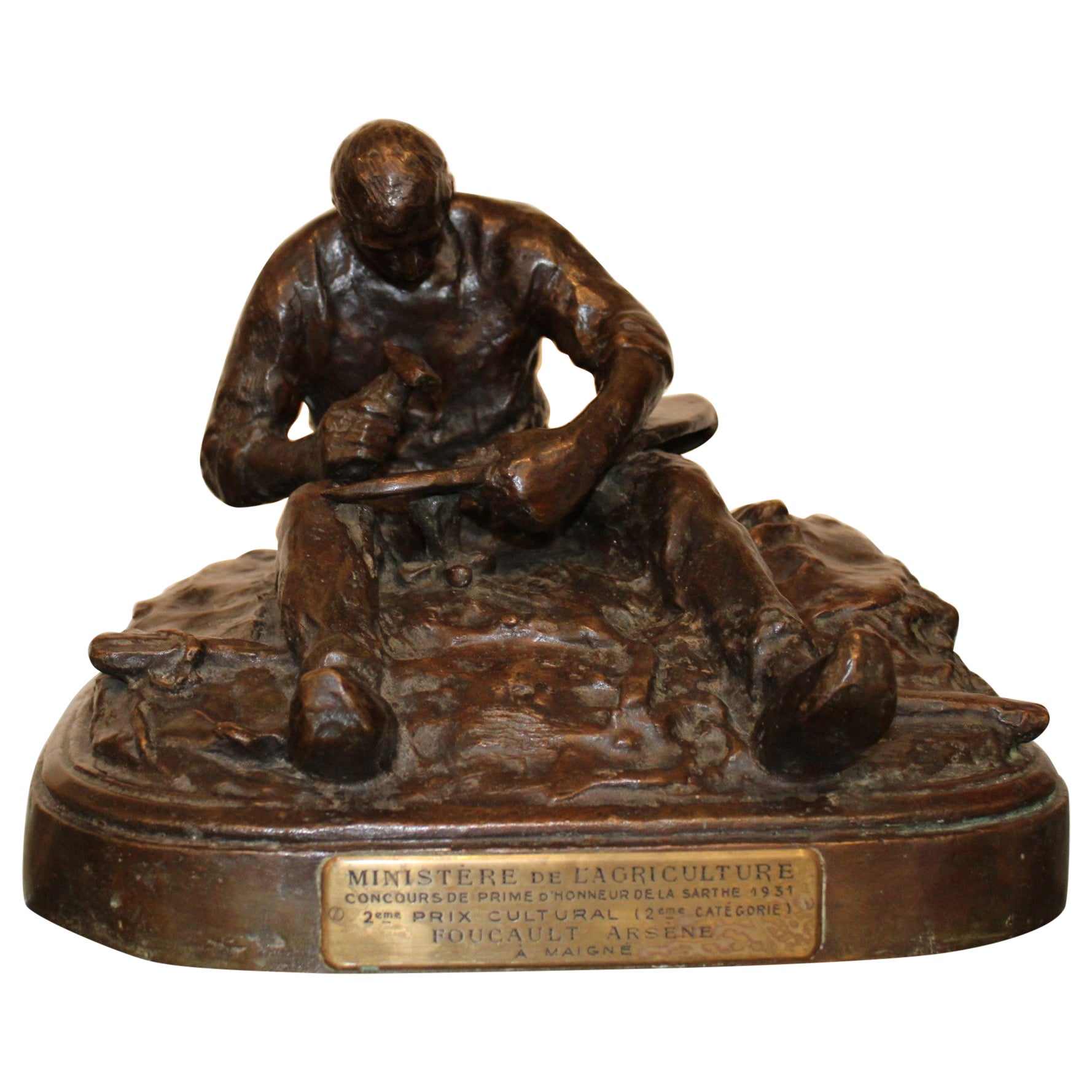 Bronze by Henri Bouchard, France 20th Century For Sale at 1stDibs