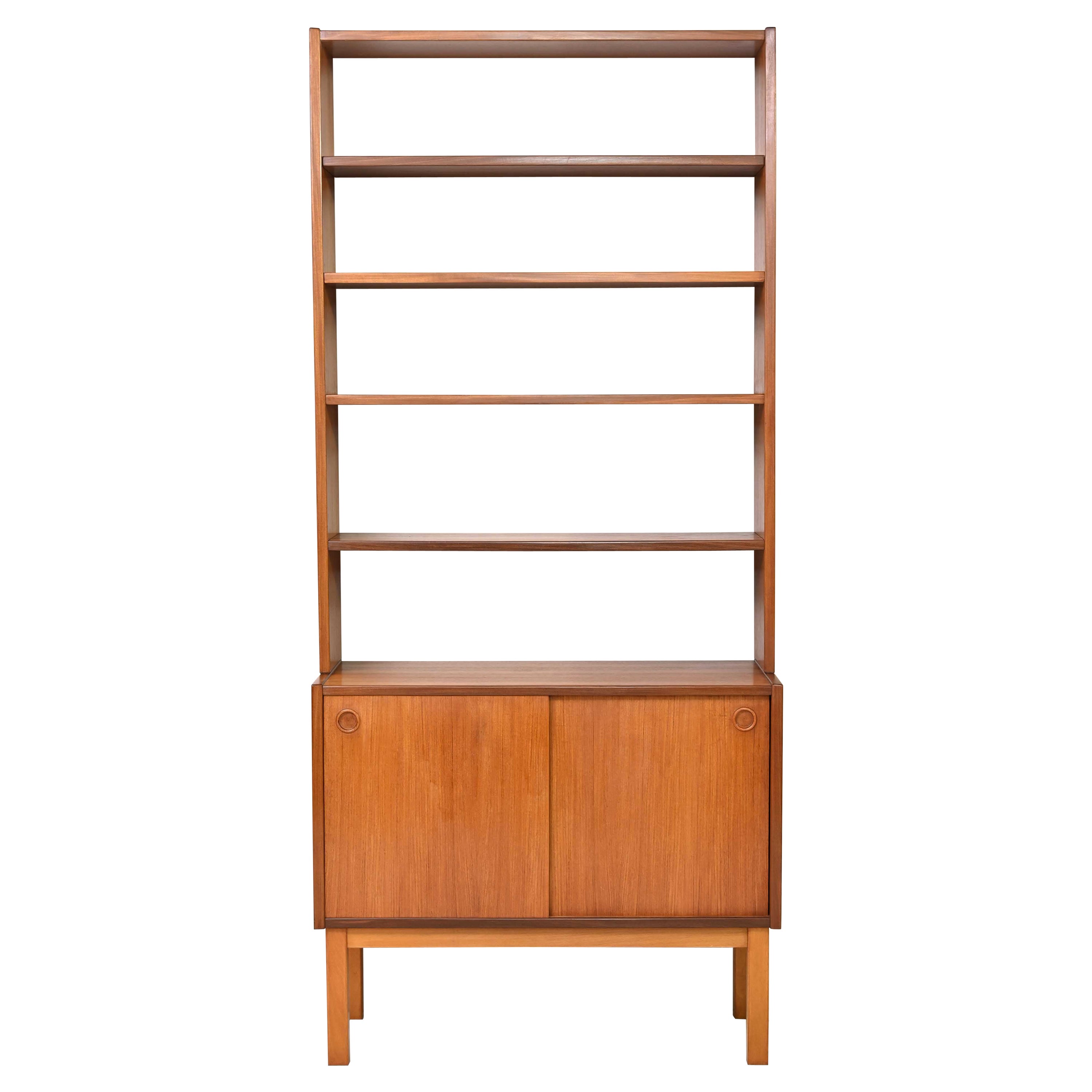 Scandinavian Teak Bookcase For Sale at 1stDibs scandinavian teak