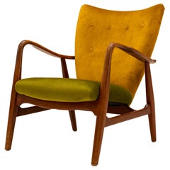 Fauteuil de salon, modèle MS6, en teck par Madsen & Schubell, Danemark, années 1950