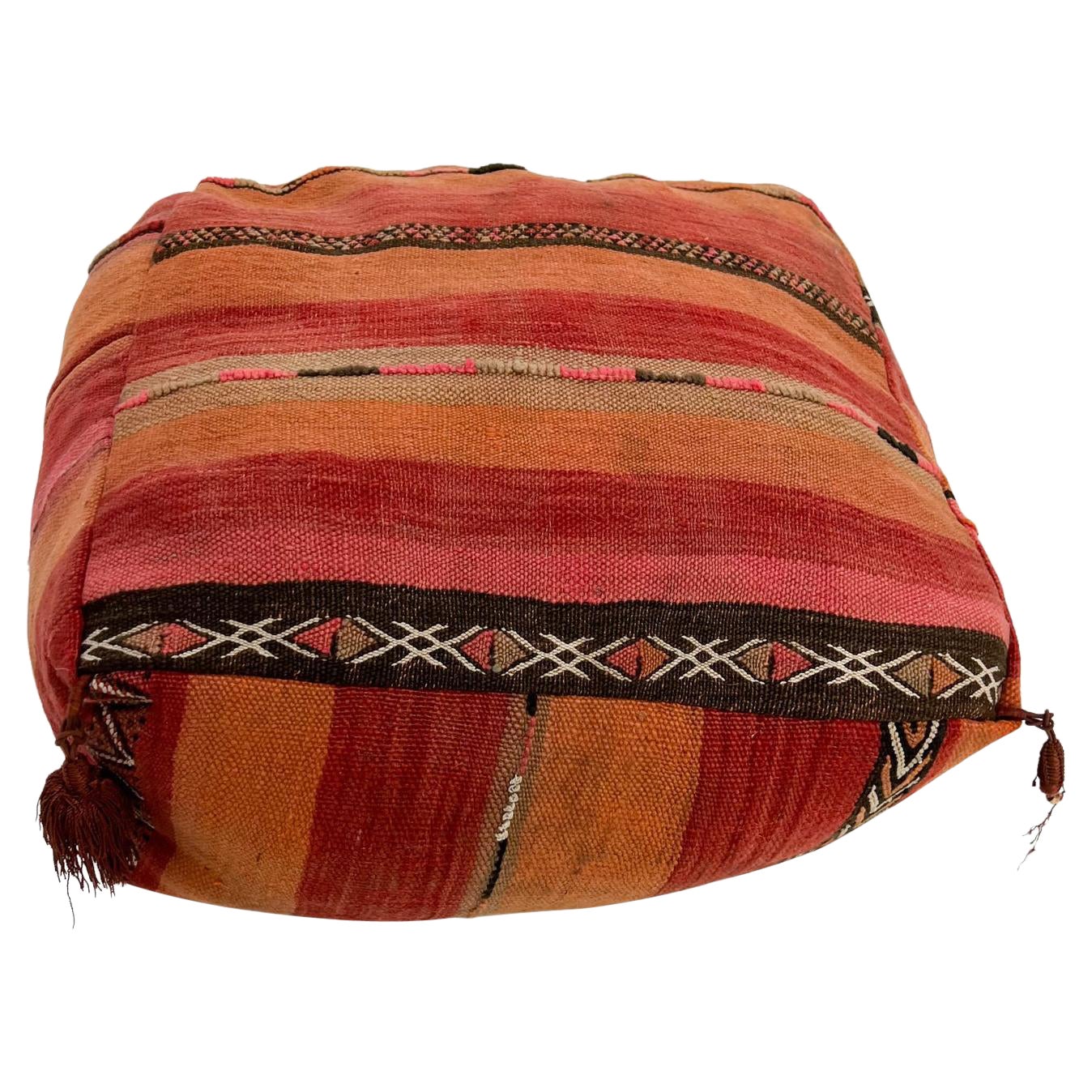 Cojín Almohada Kilim Marroquí Vintage Años 70