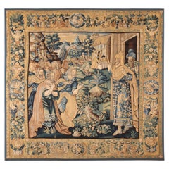 Nazmiyal Collection 16th Century Antique Flemish Tapestry. 10 ft 8 inx 11 ft 3in