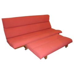 Vintage Couch and Ottoman by Martin Borenstein