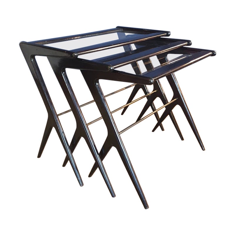1950s Nesting Tables by Ico Parisi For Sale