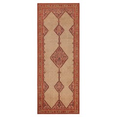 Nazmiyal Collection Antique Persian Camel Hair Serab Rug. 6 ft 4 in x 16 ft 7 in