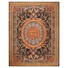 Vintage Savonnerie Style Rug. 14 ft 4 in x 17 ft 8 in