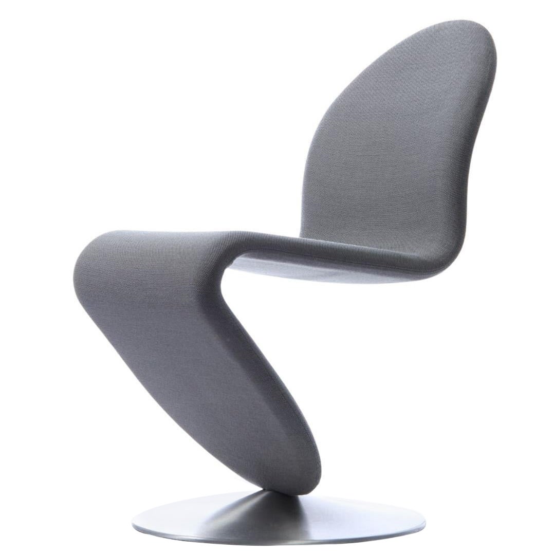 Verner Panton 'System 1-2-3' Standard Dining Chair in Fabric for Verpan