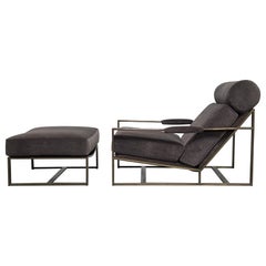 Lounge Chair and Ottoman by Milo Baughman