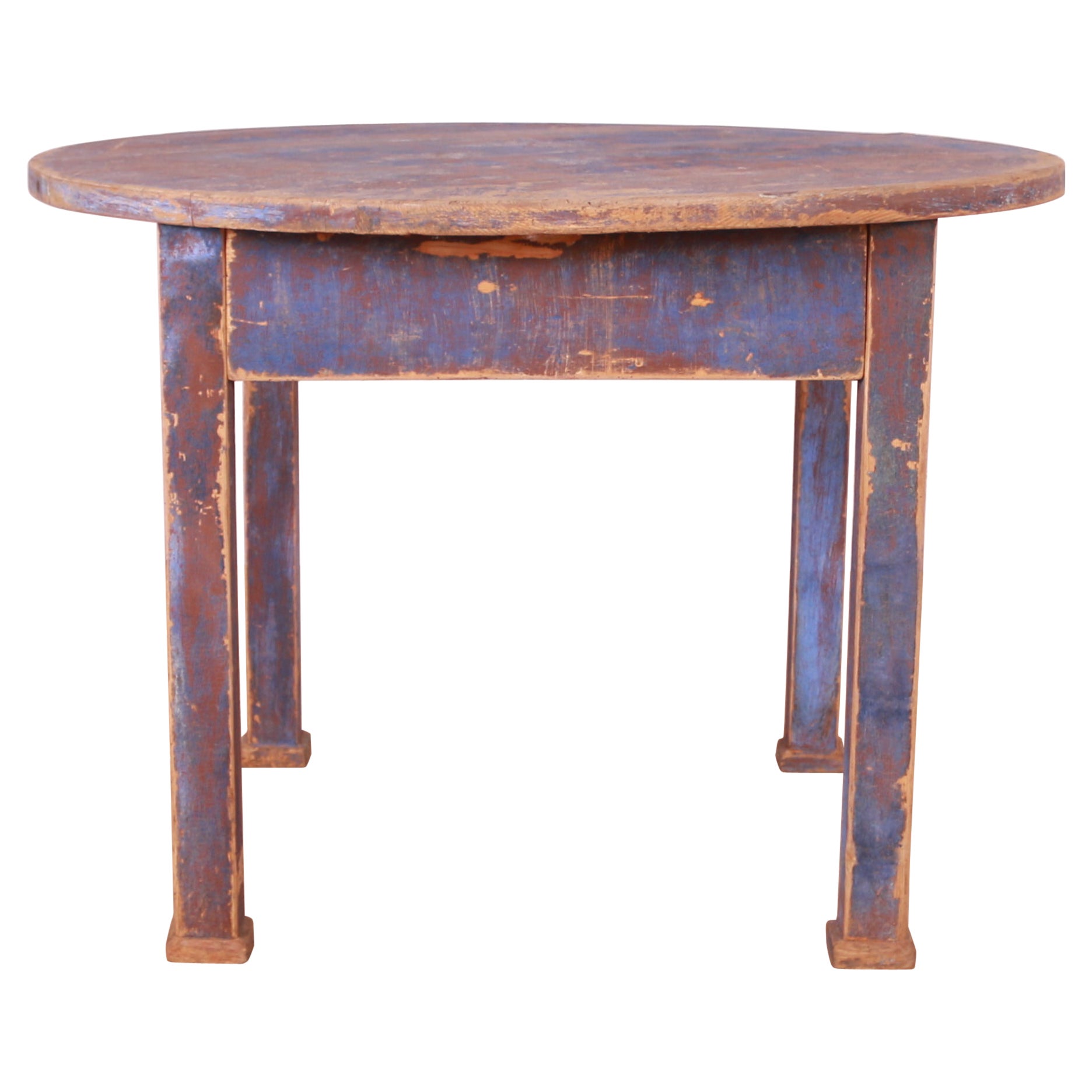 French, Original Painted Dining Table For Sale