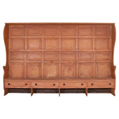 18th Century Country House Winged Settle