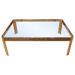 Maison Malabert, Coffee Table, Gilt Bronze, France