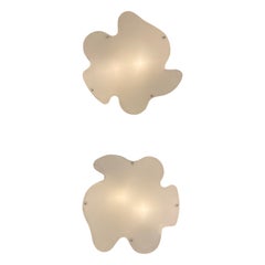 Pair of Cloud Sconces from 1970