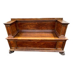 Italian Neoclassical Hall Bench