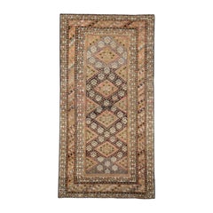 Tapis persan Shiraz tribal du début du 20e siècle, fait à la main