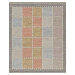 Rug & Kilim: Kilim in stile scandinavo con motivi geometrici policromatici