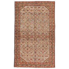 Early 20th Century Handmade Persian Malayer Accent Rug