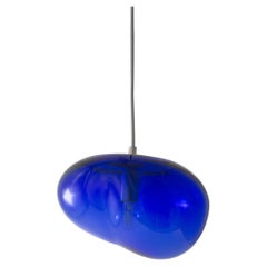 Lampe à suspension bleue Saiki Planetoide d'Eloa