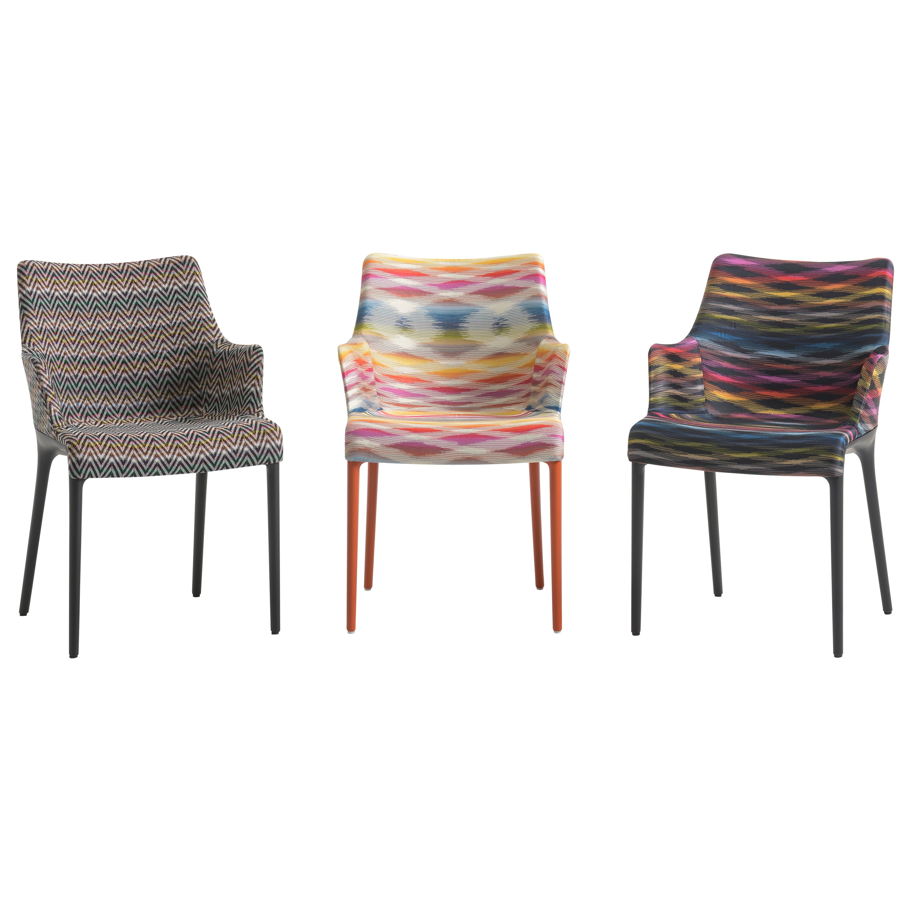 Kartell Eleganza Nia Missoni Chair by Philippe Starck For Sale
