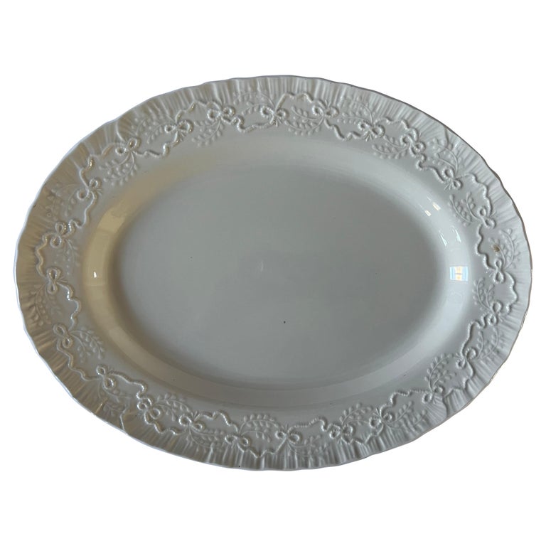 Ralph Lauren Wedgwood Claire Oval Serving Platter For Sale at 1stDibs | ralph  lauren claire china