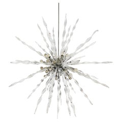 20th Century Italian Murano Glass Sputnik Light in the Style of Barovier & Toso