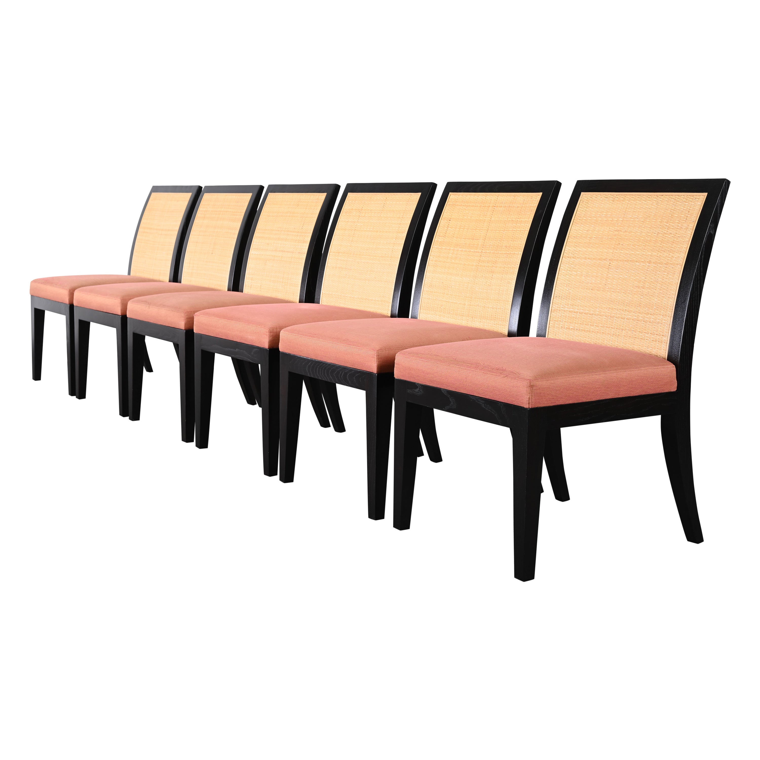 Set of Six Christian Liaigre Dining Chairs, 20th Century