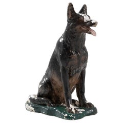 20th Century French Dog Sculpture