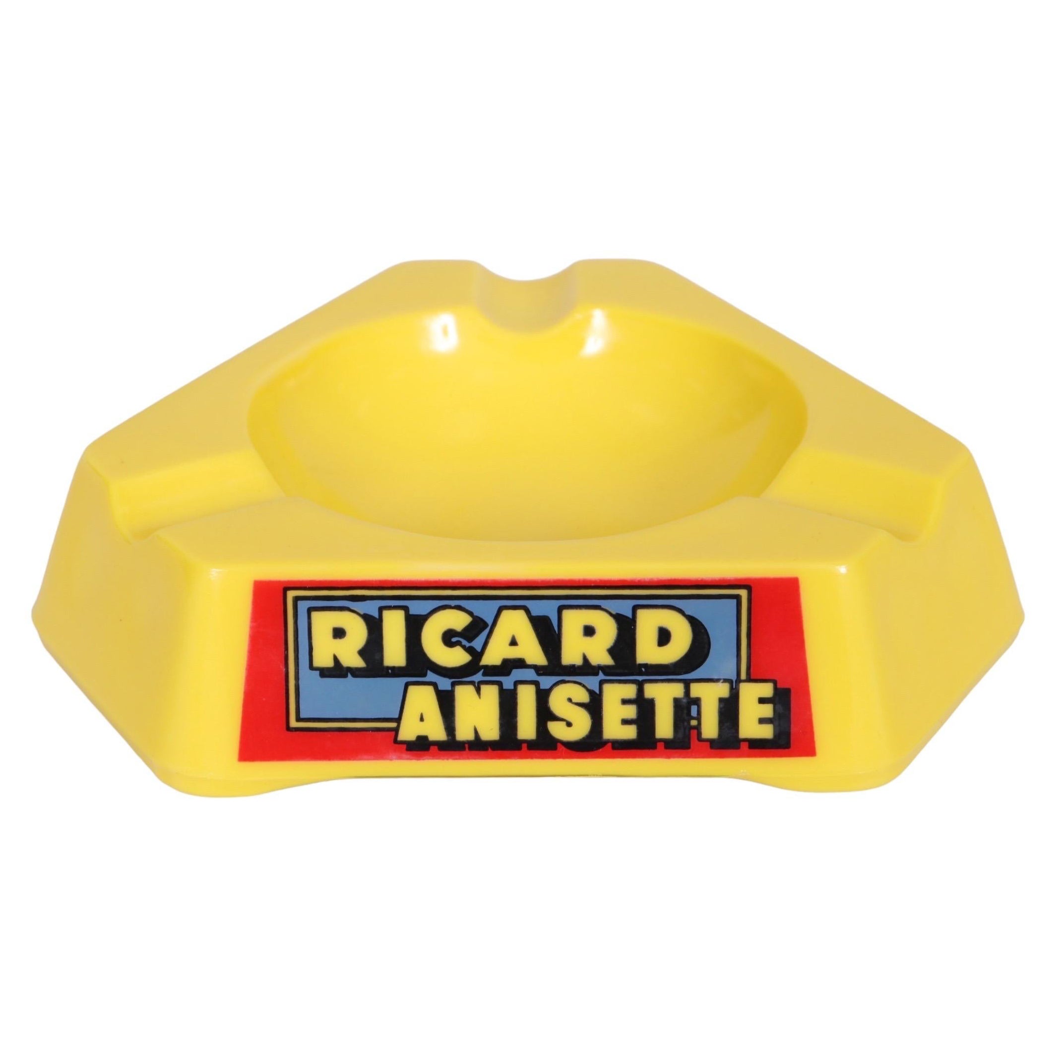 Ricard Anisette French Opalex Ashtray For Sale at 1stDibs