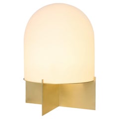 Brass Dome Table Lamp by SkLO