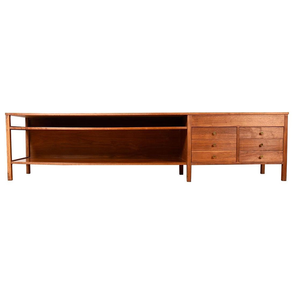 Low Entertainment Console Drawers/ Accent Table by Paul McCobb, circa 1950s