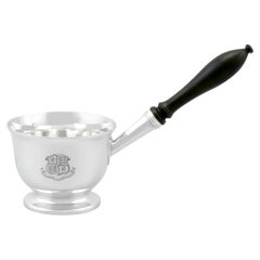 Victorian Scottish Sterling Silver Brandy Pan