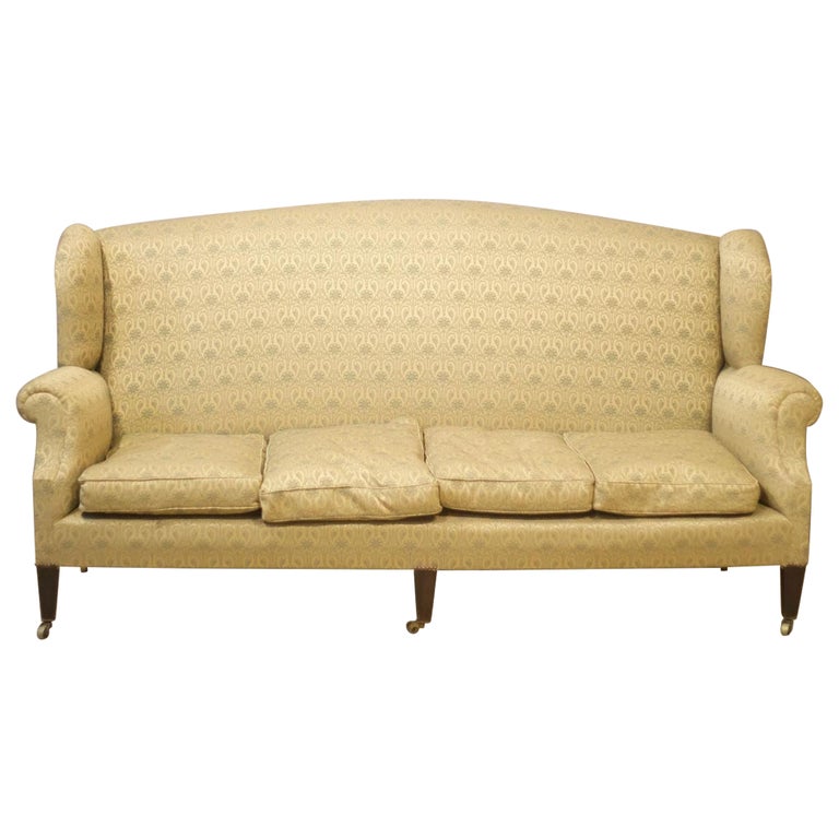 Victorian Wingback English country house sofa For Sale at 1stDibs | english  sofa design