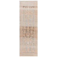 Antique Persian Malayer Runner. 3 ft 10 in x 11 ft 8 in