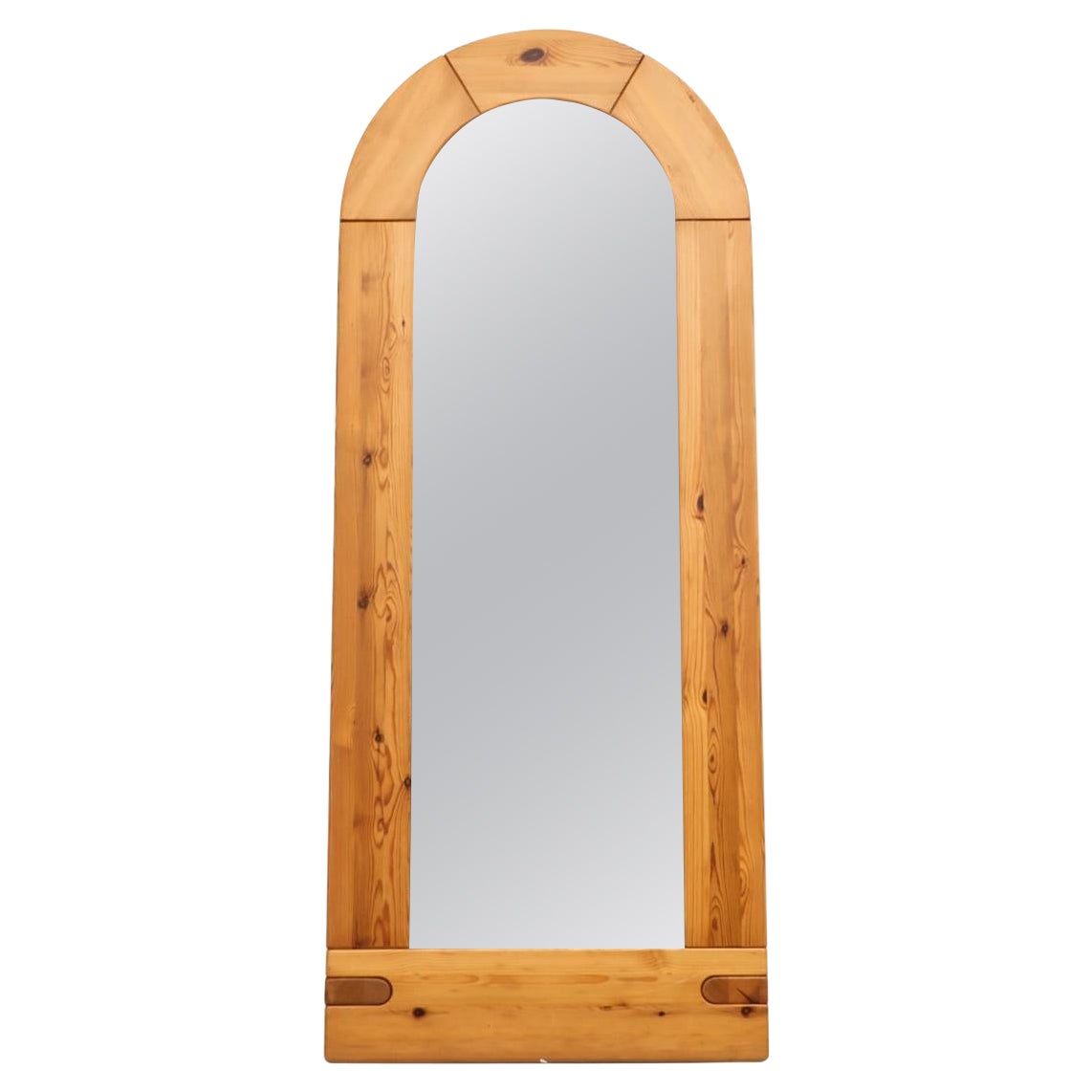 Pair of Stunning Leather Clad Full Length Tall Floor Standing Mirrors For Sale at 1stDibs tall