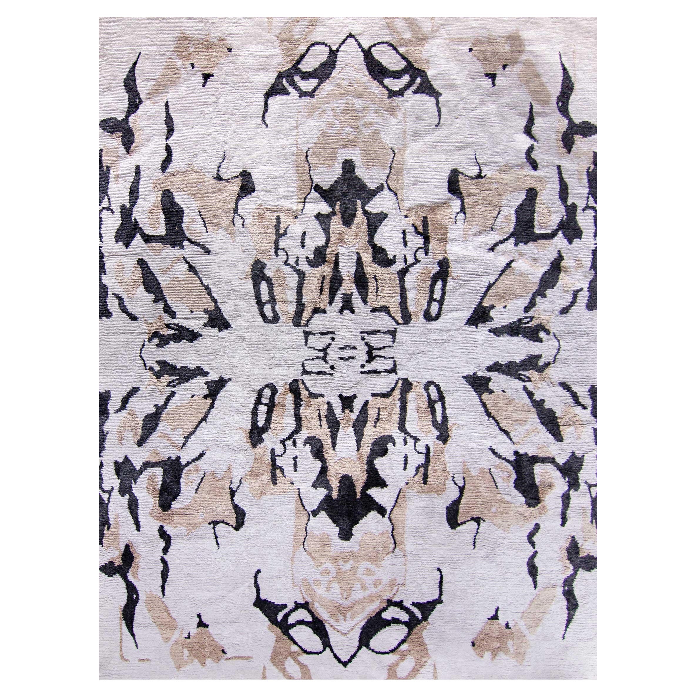 Mamoun Hand-Knotted Rug by Eskayel For Sale