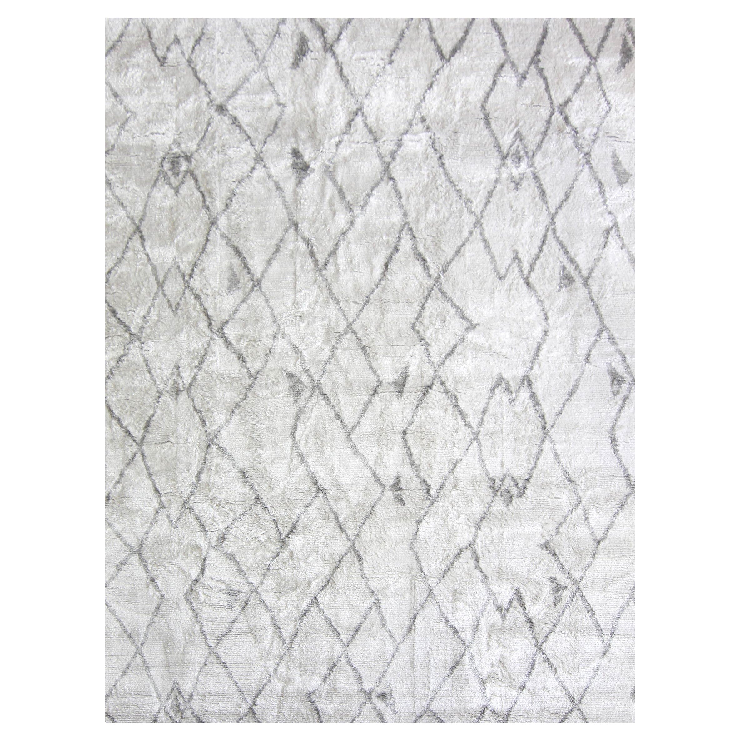 Peaks Hand Knotted Rug by Eskayel For Sale