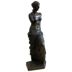 Antique Venus de Milo Grand Tour Bronze, circa Late 19th Century