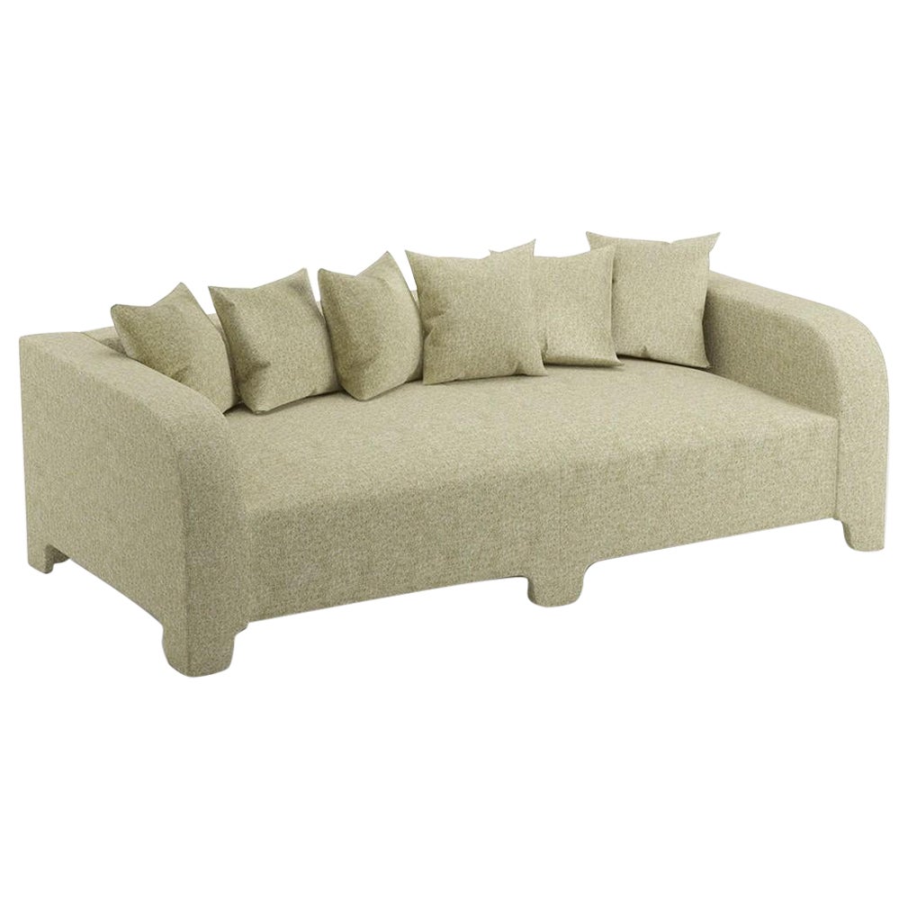 Popus Editions Graziella 2 Seater Sofa in Cactus London Linen Fabric