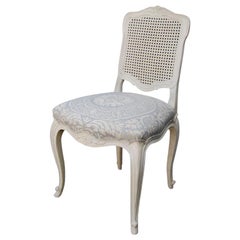 Used Samuel Marx Occasional Chair with Fortuny Fabric Seat