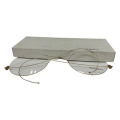 Grande pièce italienne du milieu du siècle dernier de Giorgio Armani Eye Glasses Factice Shop