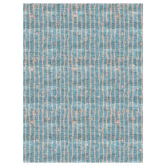 Drippy Stripe Morea Hand Knotted Rug by Eskayel