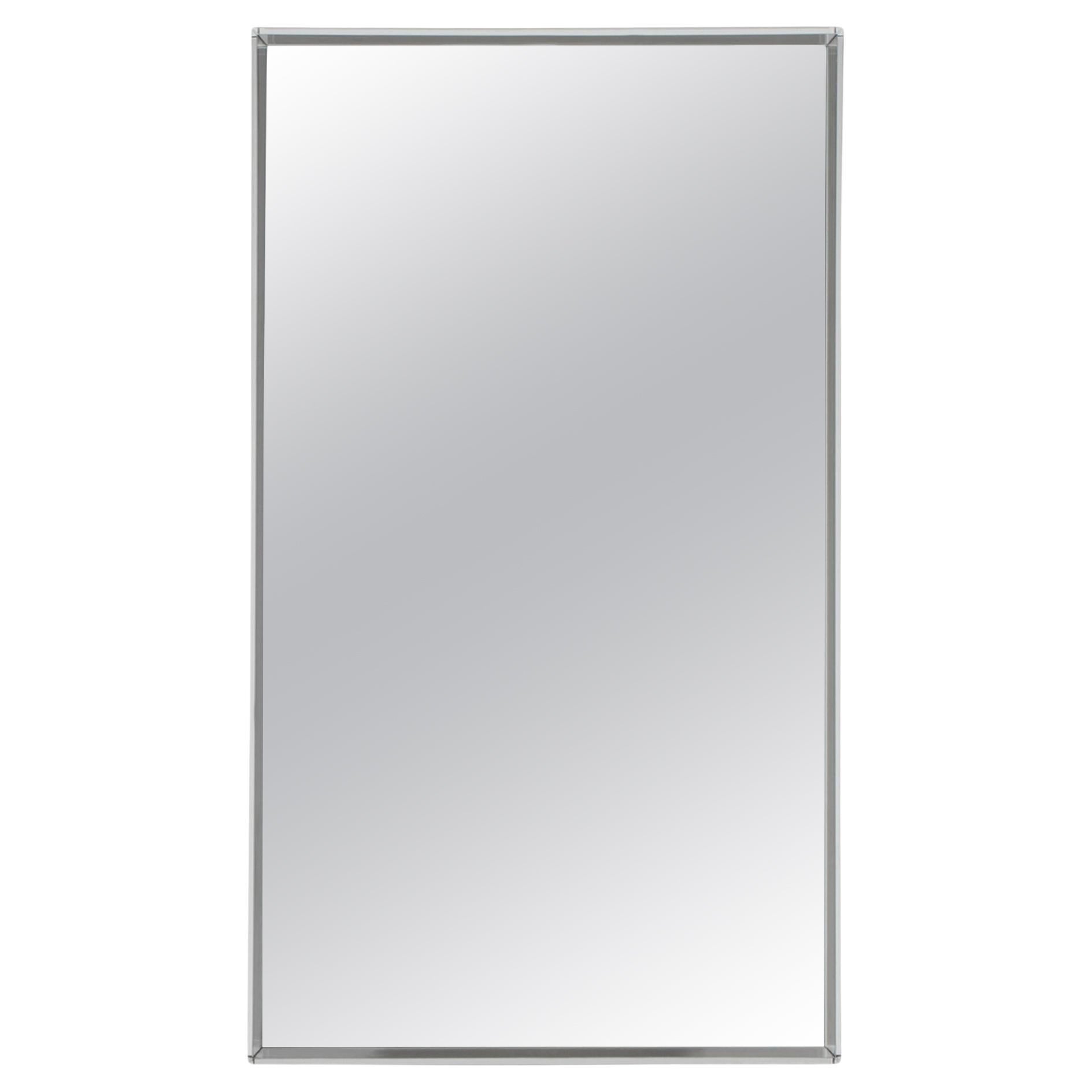 Grand miroir Kartell Only Me en chrome de Philippe Starck
