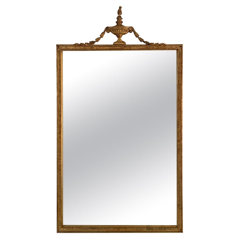 Antique Giltwood Regency Wall Mirror For Sale at 1stDibs
